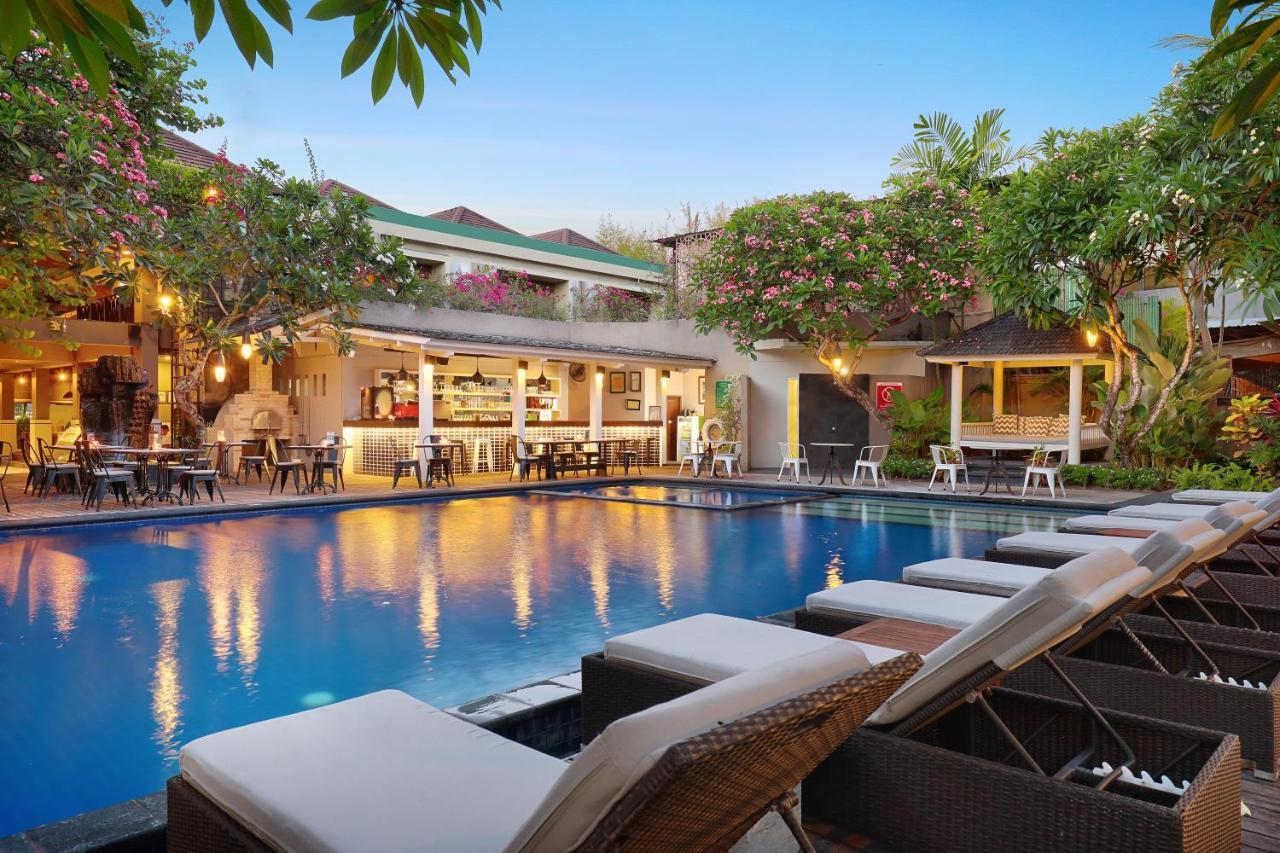 Sagara Villas And Suites Sanur By Ahm Luaran gambar The swimming pool at the hotel